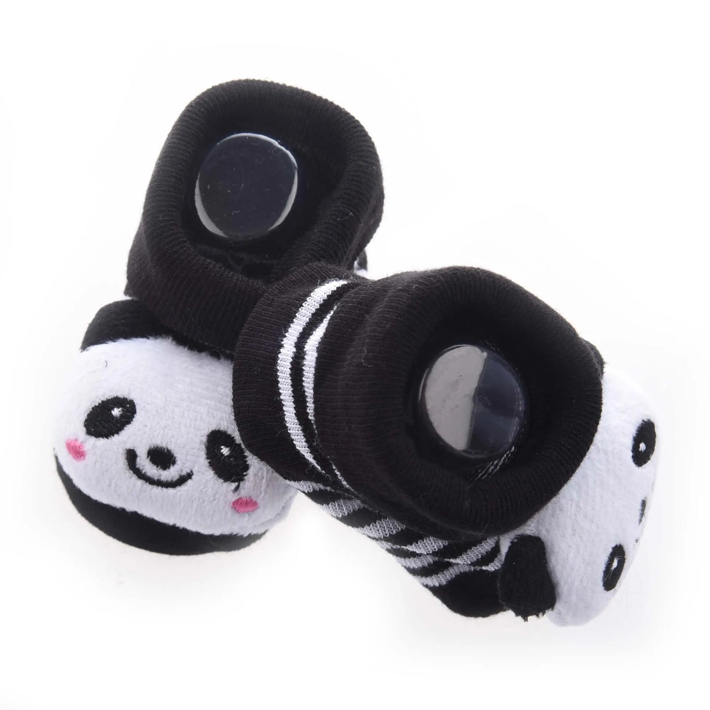 Irresistibly Cute 3D Panda Bootie Socks