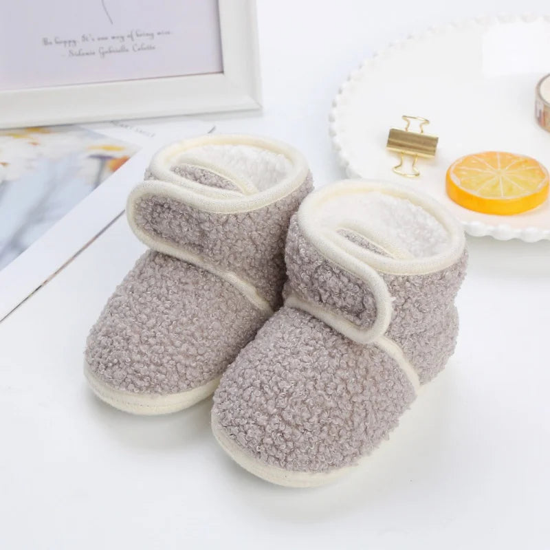 Winter Warm Baby Booties