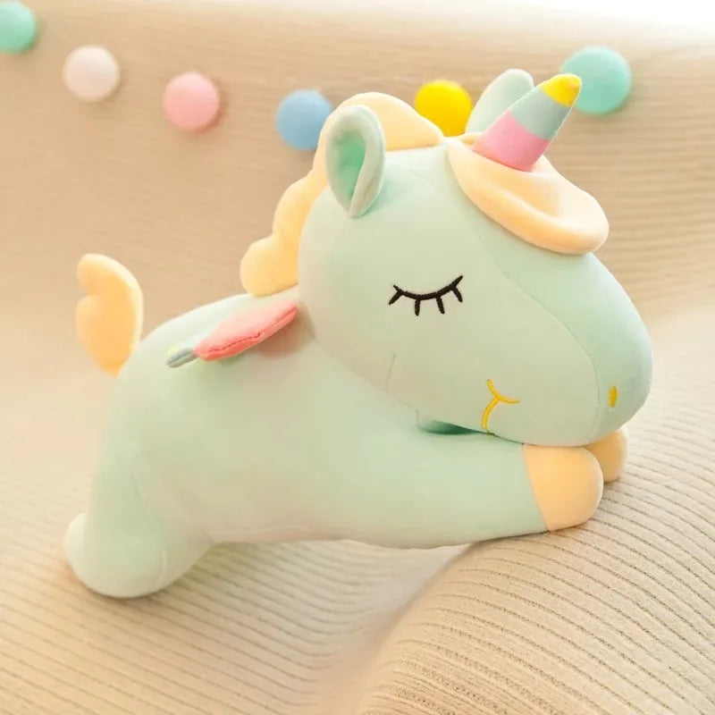 Kawaii Lying Unicorn Plush Toy