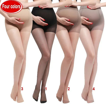 Summer Maternity High Elastic Socks