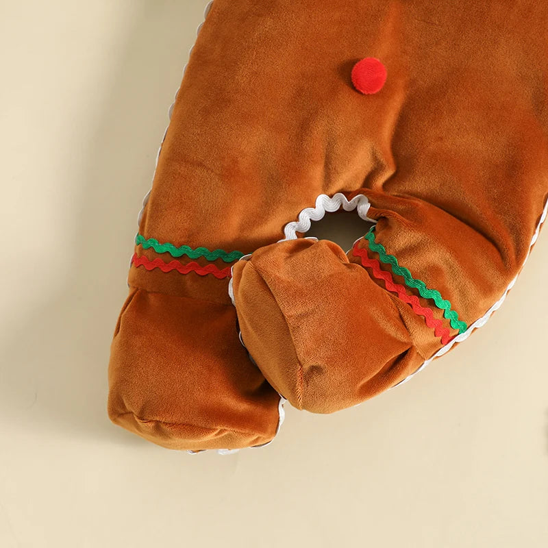 Adorable Baby Gingerbread Costume