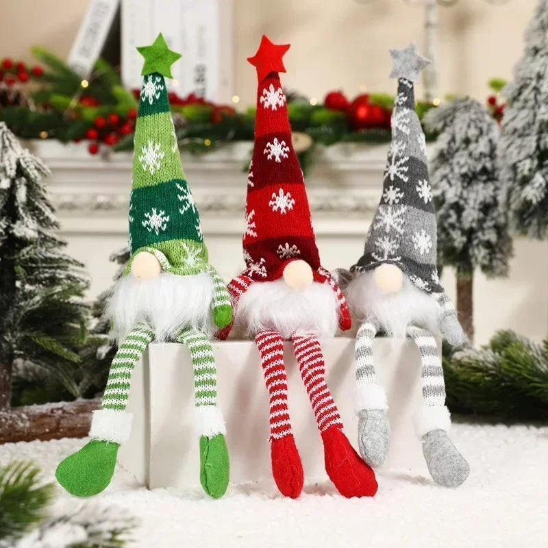 Christmas Faceless Doll Gnome Ornaments