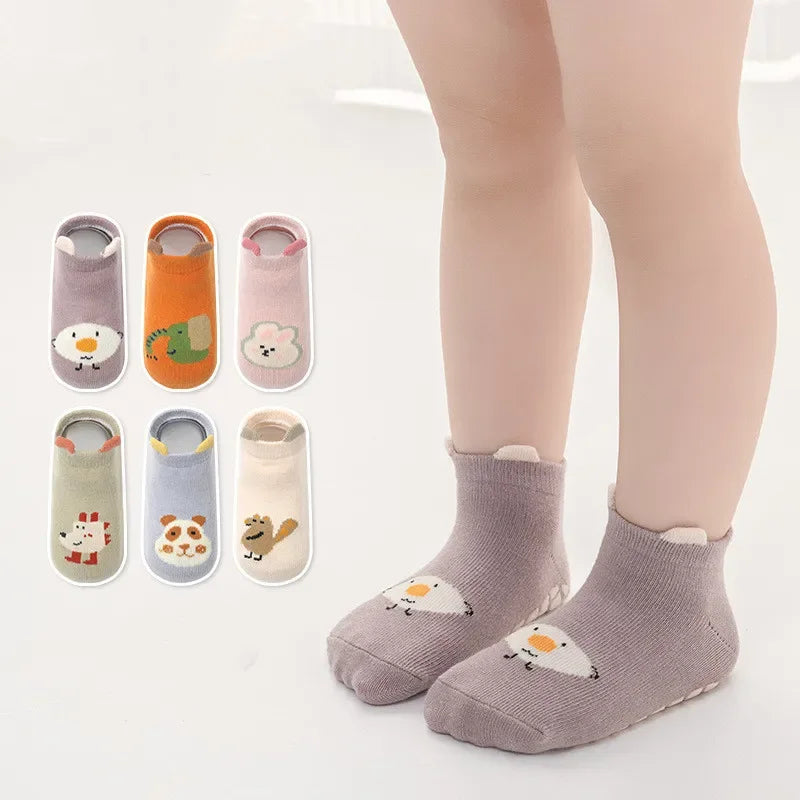 Cute Cartoon Animal Toddler Socks