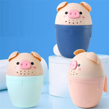 Cartoon Piggy Baby Shampoo Cup