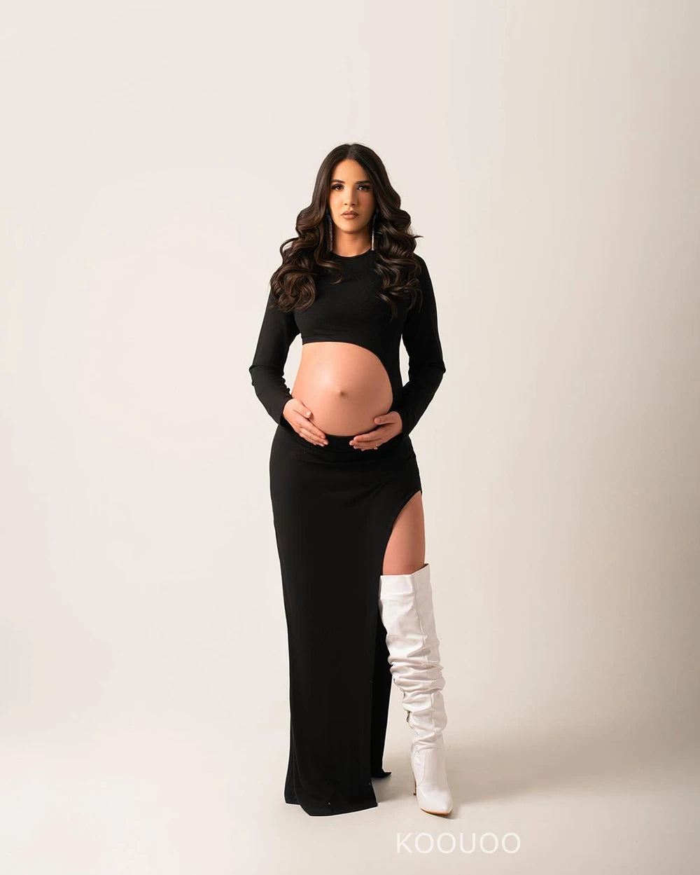 Maternity Photo Shoot Bodycon Dress