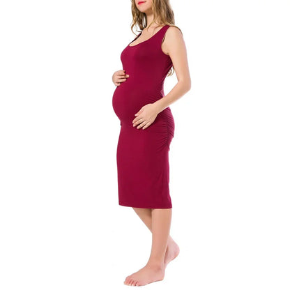 Casual Short Sleeve Maternity Dresses