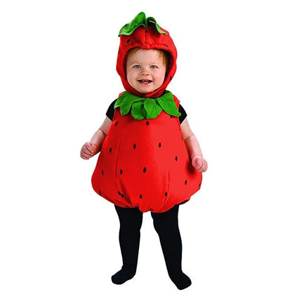 Strawberry Halloween & Christmas Outfit