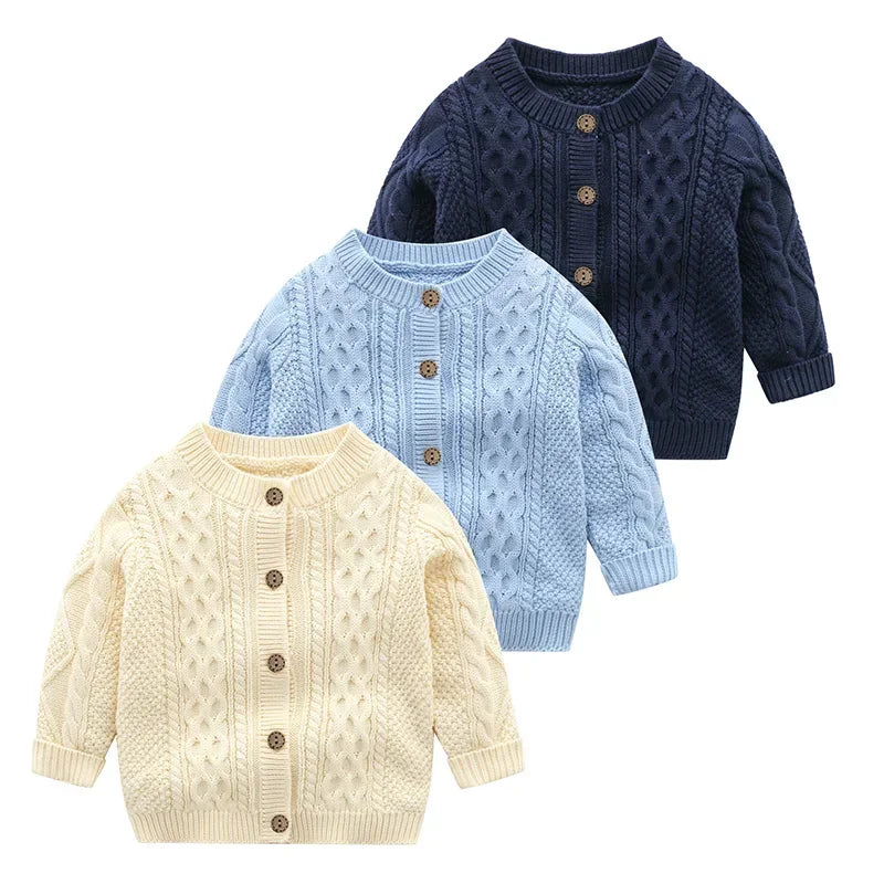 Korean Style Knitted Cardigan for Kids