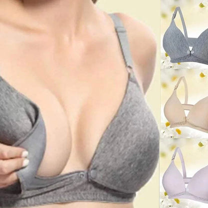 Cotton Maternity Nursing Bras for Moms