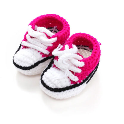 Adorable Knitted Baby Shoes