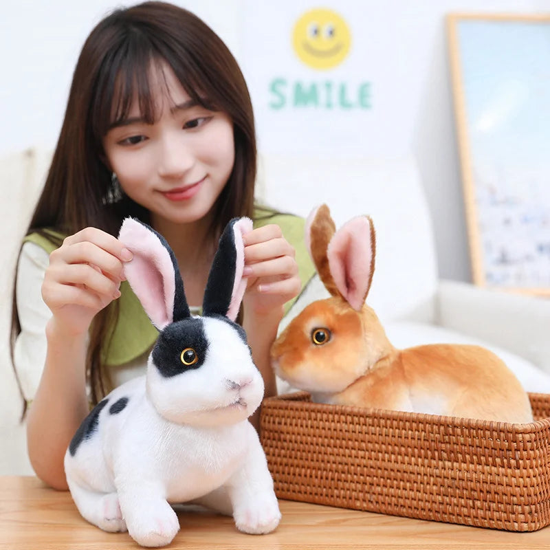 Kawaii Realistic Rabbit Plush