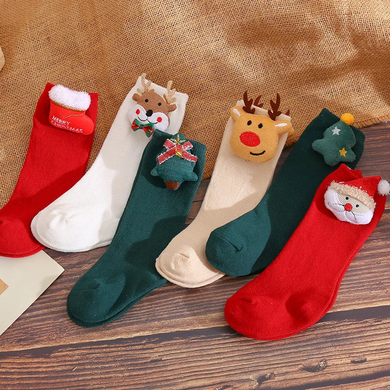 Cozy Christmas Newborn & Toddler Socks