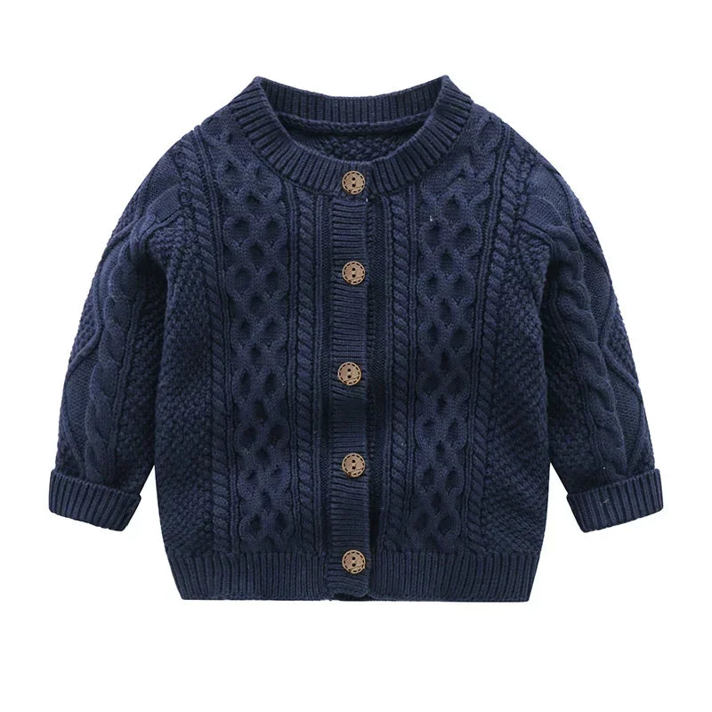 Korean Style Knitted Cardigan for Kids