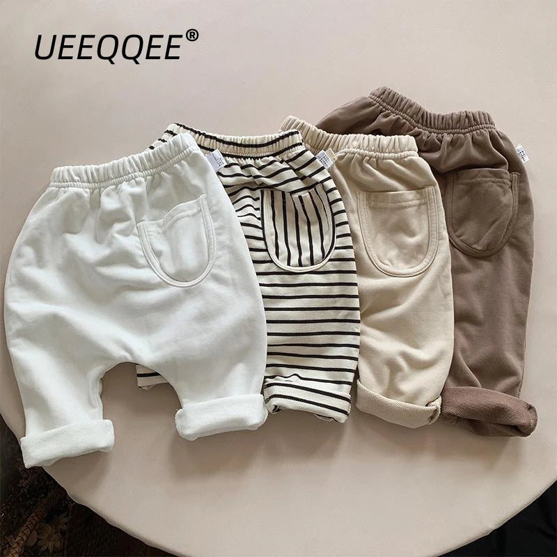 Cotton Striped Harem Pants for Kids