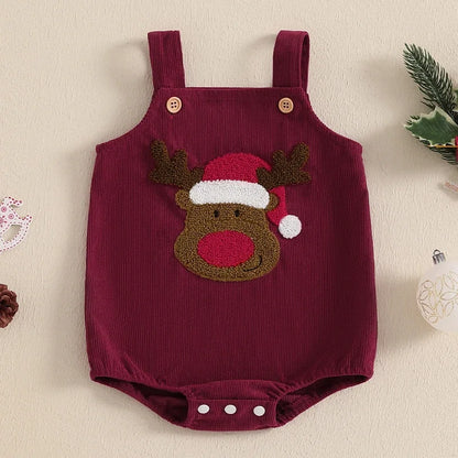 Adorable Christmas Baby Rompers