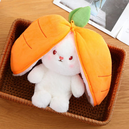 Strawberry Carrot Rabbit Plush Toy