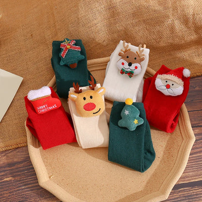 Cozy Christmas Newborn & Toddler Socks