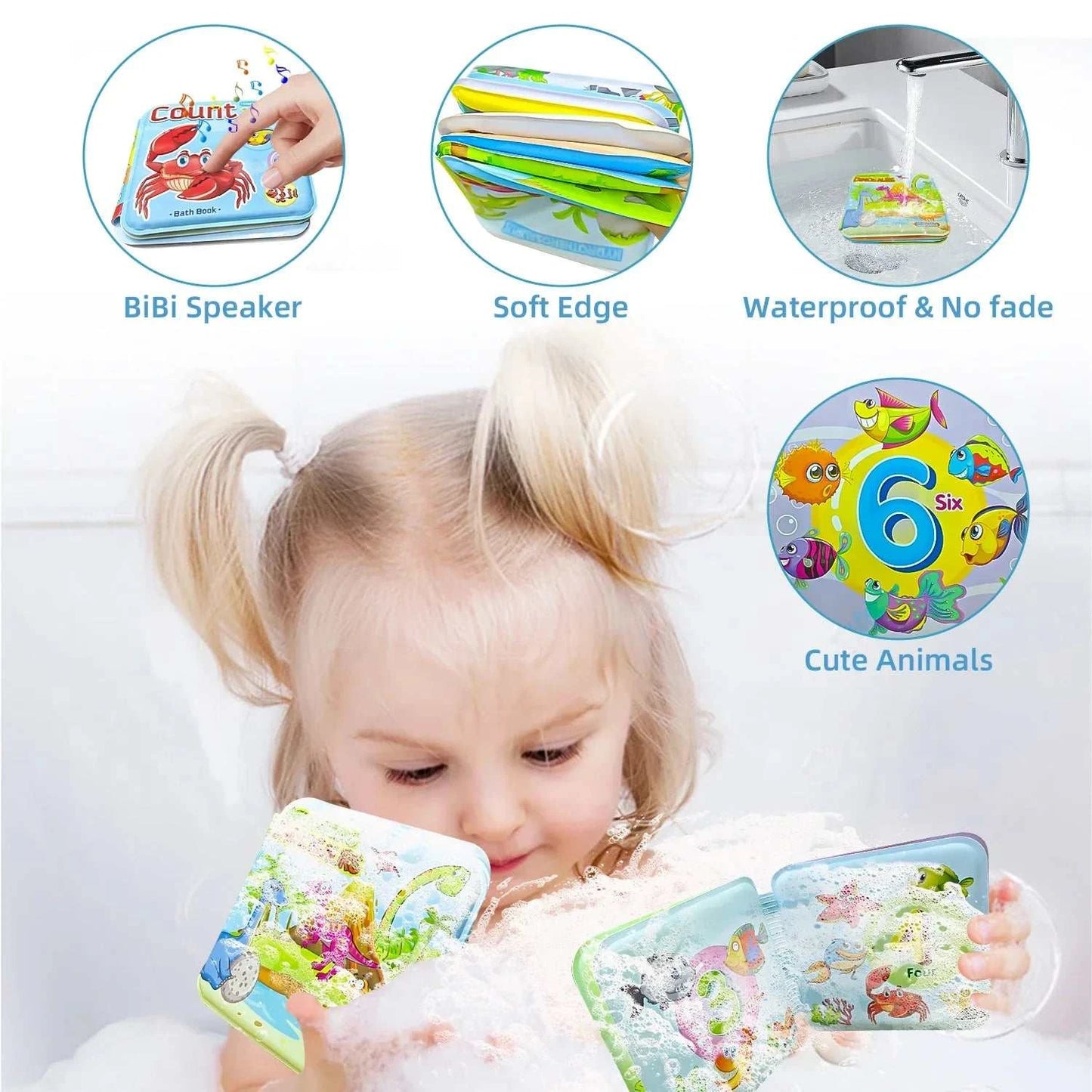 Baby Bath Cloth Book