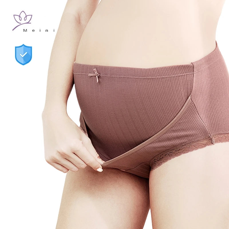 Shielding Silver Fiber Maternity Underpants