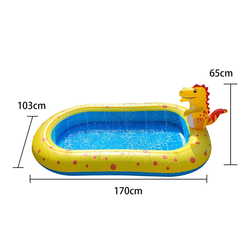 Foldable Inflatable Spray Pool