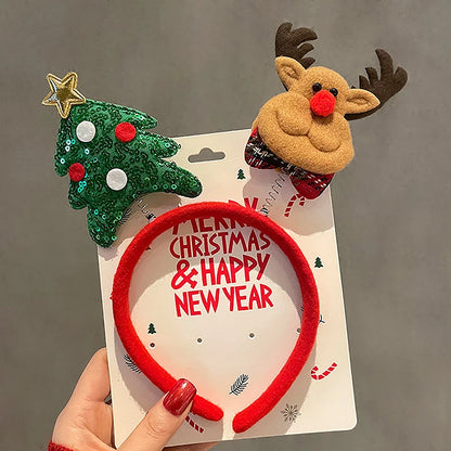 Christmas Cartoon Headband