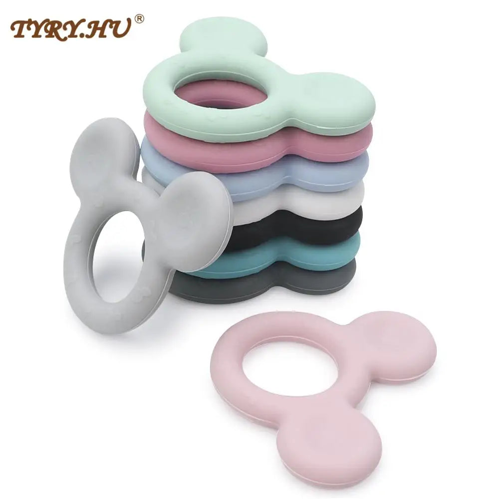 Cartoon Mickey Silicone Teether Toy