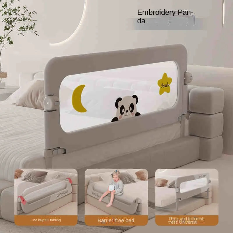 Baby Bedside Safety Rail Foldable Travel Bed