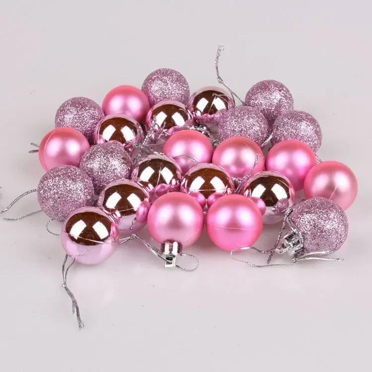 Christmas Tree Ball Ornaments