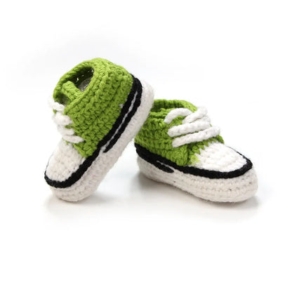 Adorable Knitted Baby Shoes