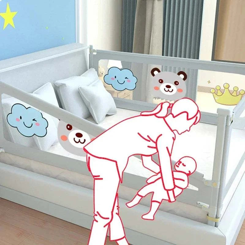 Protective Fence Baby Safety Bed Barrier