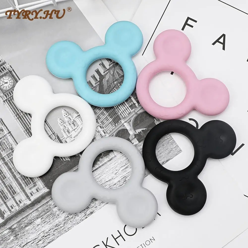 Cartoon Mickey Silicone Teether Toy