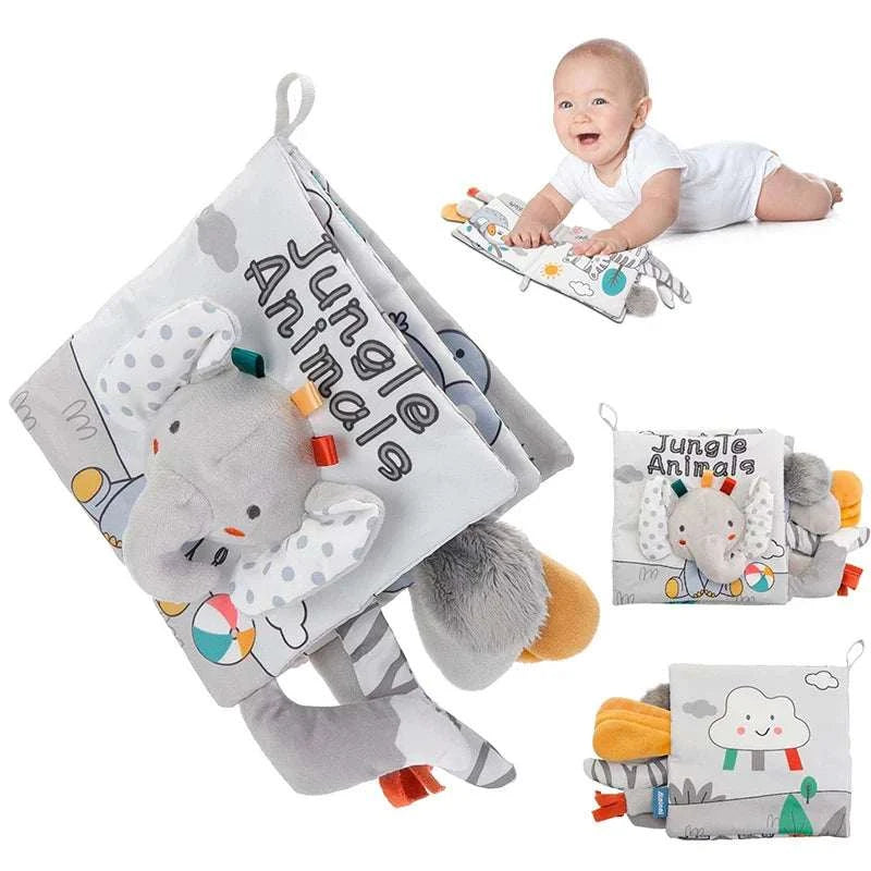 3D Touch Feel High Contrast Soft Baby Books