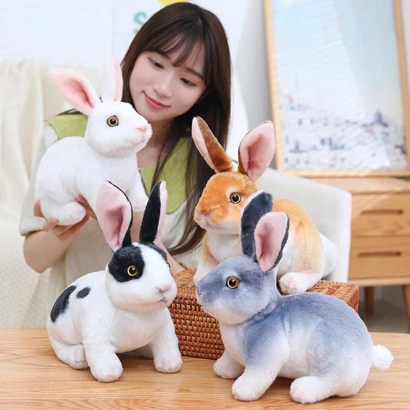 Kawaii Realistic Rabbit Plush