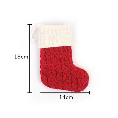 Personalized Knitted Christmas Stockings