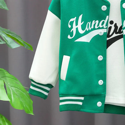 Kids Baseball Casual Sports Suit