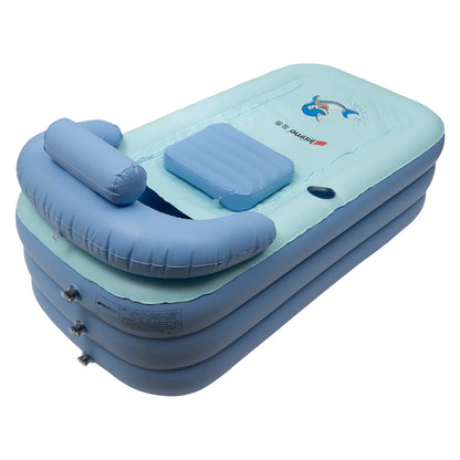 Inflatable Blue Bathtub