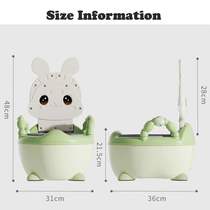 Cartoon Rabbit Portable Toilet Seat