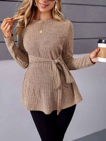 Stylish Maternity Long Sleeve Blouse