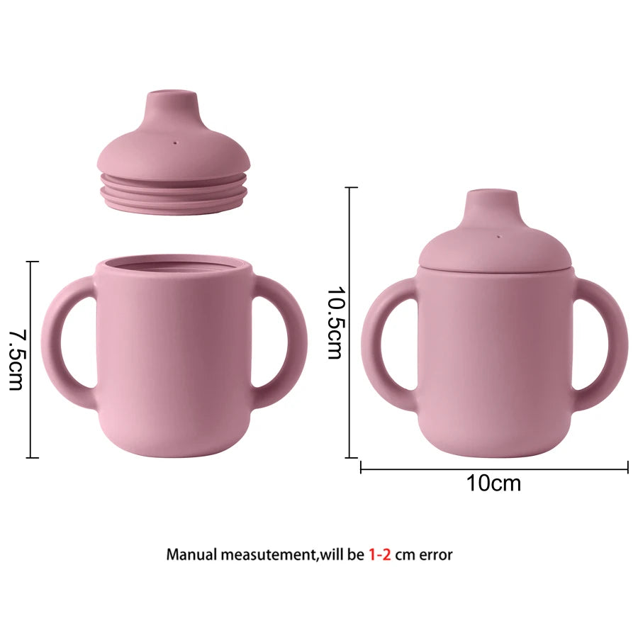 Food-Grade Silicone Baby Feeding Cups