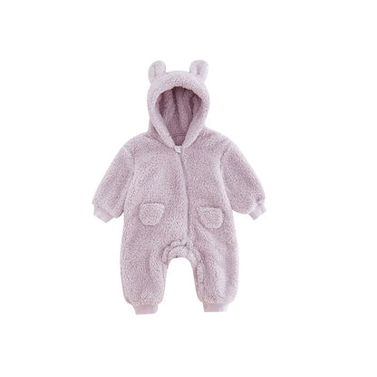 Newborn Fleece Cotton Jumpsuit