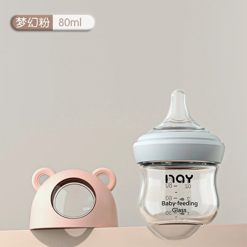 Month Glass Feeding Bottle