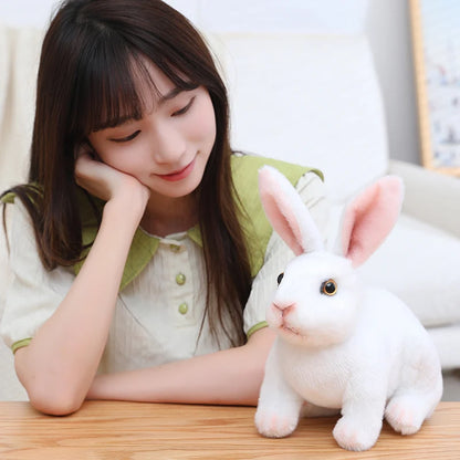 Kawaii Realistic Rabbit Plush