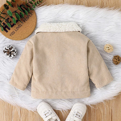 Warm Casual Jacket for Newborns