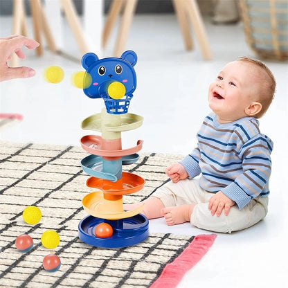 Montessori Rolling Ball Tower