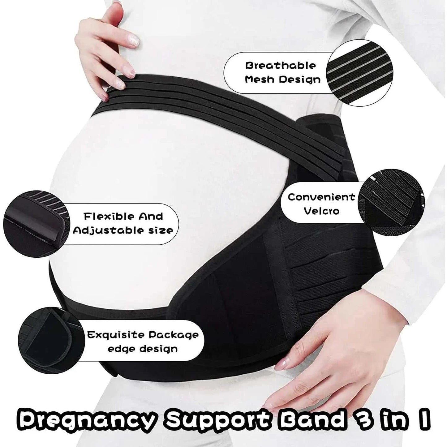 Adjustable Maternity Belly Support Band