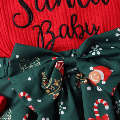 Baby Girls Christmas Bodysuit