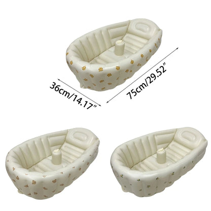 Unisex Print Baby Portable Bathtub