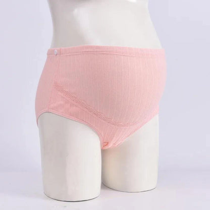 Soft Cotton High Waist Maternity Panties