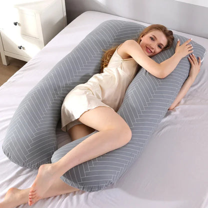 Shaped Pregnancy and Nursing Pillow