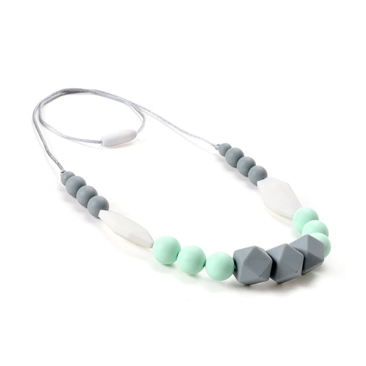 Silicon Beads Baby Teething Nursing Necklace